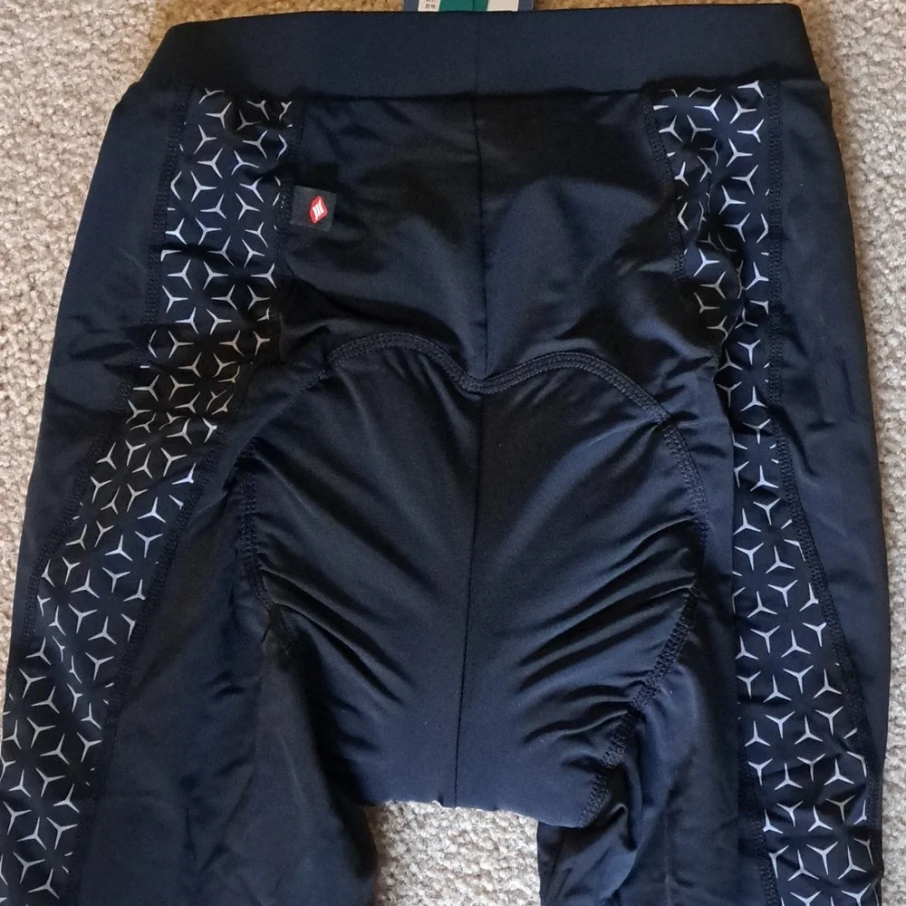 MENS SANTIC CYCLING FOR FREEDOM 3D PADDED PANTS  S - Picture 3 of 11